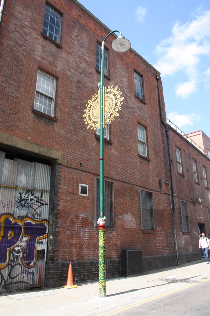 Brick Lane lamp post