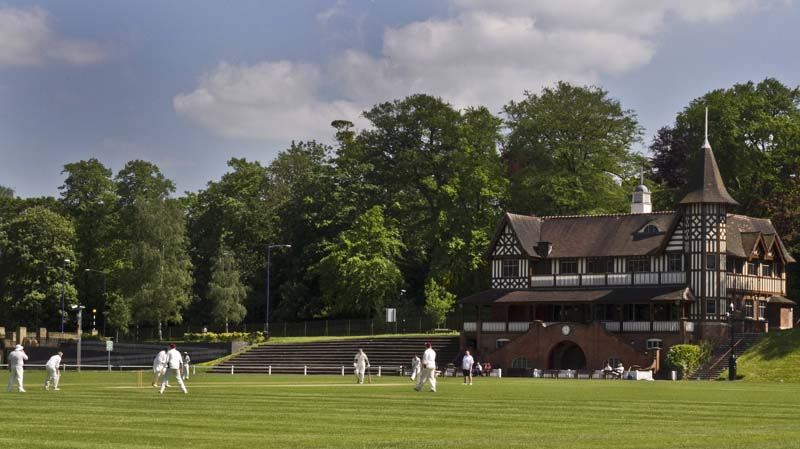 Bournville cricket pitch