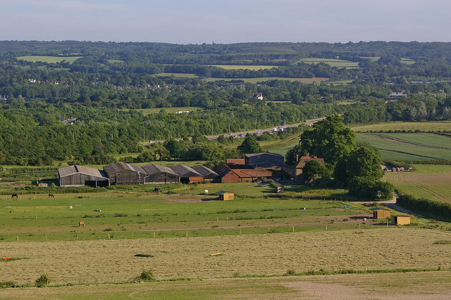 Turvins Farm on the Chevening Estate © Ian Capper, Geograph CCL