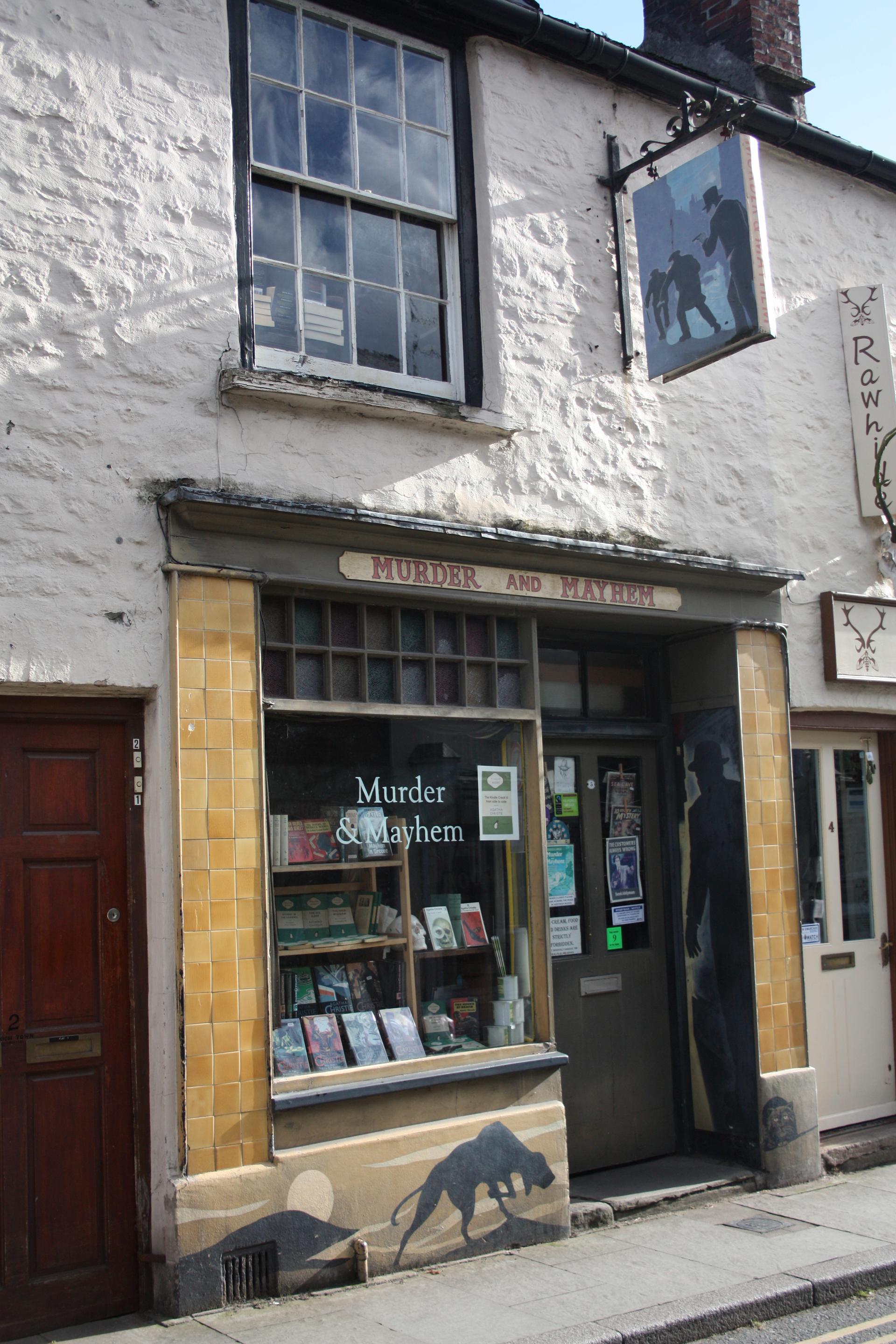 Murder and Mayhem bookshop