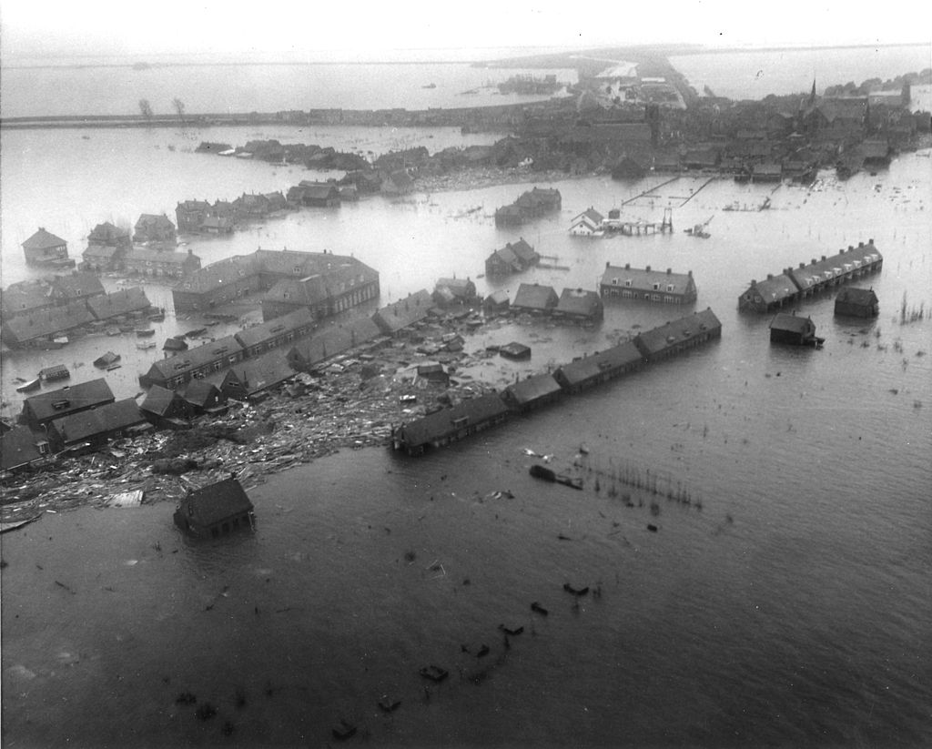 Damage caused by the 1953 North Sea floods