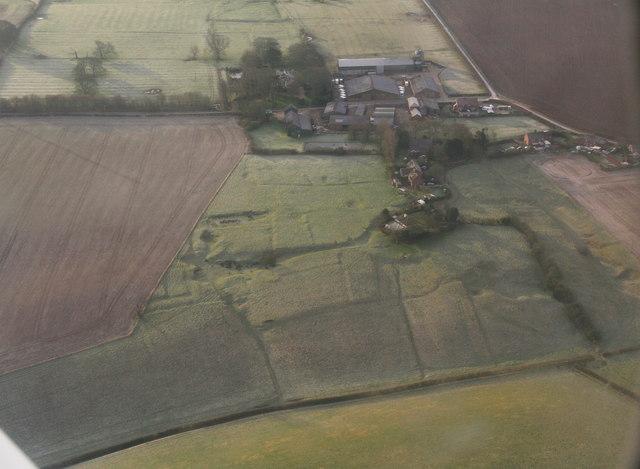 Aerial view of North Elkington