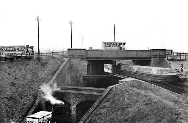 Three Bridges in 1923