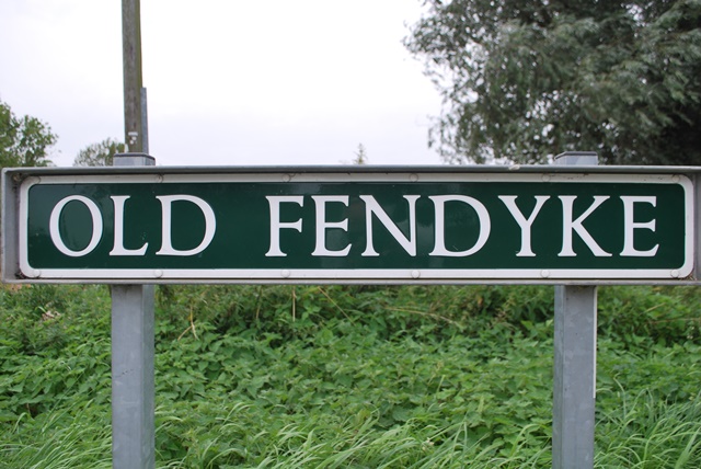 Fendyke Road sign